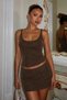 Sparkly Fit Athlete Women's Strappy Stretch Fabric Stylish Daily and Nighttime Combination Top - 5