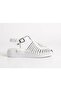 Women's Sandals White Braided 100% Leather Orthopedic Comfortable Fit - 3