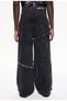 Wide Cut Denim Pants Baggy Jeans - 5