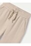 Girl's Basic Hooded Sweatpants 10-16 Years Old Cream - 3