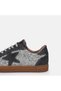 Women's large size genuine leather sports shoes -41-42-43-44-gray leather - 6
