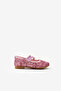 Fuchsia Heart Velcro Girls' Shoes - 2