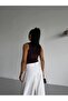 Women's Degaje Collar Sleeveless Blouse Brown - 3