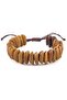 Honey Datestone Bracelet for Women, Natural Date Pit Beaded Bracelet, Handmade Adjustable Jewelry