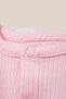 Baby Girl Romper 100% Cotton Ribbed Snap Fasteners Embroidered Ruffle Detail 3-24 Months - 3