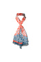 Summer Scarf Ethnic Thin Foulard Both Sides Are Printed 50 Cm*100 cm - 4