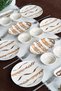Sahra 16 Piece Porcelain Breakfast Set for 6 People - 6