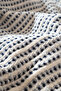 Boho Waffle-Navy Blue Double 240 X 260 Bedspread 50 X 70 - 2 Pillowcases 7038A - 5