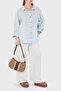 100% Linen Oversize Semi-Transparent Shirt Shirt 7697 - 2