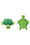 Squeaky Plush Turtle Pet Toy - 2