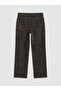 Straight Fit Leopard Patterned Women's Jean Trousers - 5