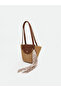 Women's Straw Shoulder Bag - 2