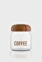 Rhea 500 ml 3-Piece Glass Jar Set 132093 Coffee - 3