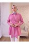 Women's Belted Detailed Shirt - 2