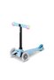 سكوتر 4in1 Mini2Grow Deluxe Magic ذو 3 عجلات باللون الأزرق مع أضواء - 4