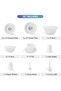 40 Piece Opal ware Dinner Set - 2