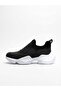 Aba0402 Laceless Comfortable High Sole Black Sports Half Ankle Men's Boots - 5
