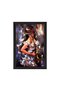 Woman Playing Saxophone Wall Painting Musical Artwork 40x60 cm