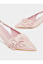 Pink Floral Slingback Kitten Heels Shoes - 3
