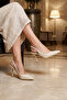 Naomi Ten Vegan Open Back Pointed Toe Thin Heeled Classic Shoes