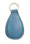 Handmade Blue Color Keychain from Antique Silk Carpet - 3