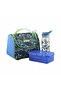 Lunch Bag+Lunch Box+Water Bottle Set-Blue