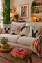 Modern Premium Throw Pillow Cover Set of 4 Stylish Design