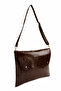 Waterproof Patent Leather Laptop Bag 15-17 Inch Compatible Stylish Black Briefcase with Shoulder Strap - 4