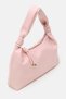 Women's Powder Wide Lined Shoulder Bag - 2