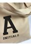 Bej Harfli Tote Bag (A) - 2