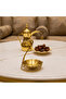 AFCO Decorative Golden Metal Swan Soup Spoon Stand Holder – Elegant Kitchen Accessory – 18 × 10 cm - 2