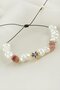 Ilkeshop Starfish Broken Natural Stone Pearl (02549) Bracelet - Pink - 2