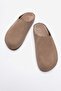 Vegone Men's Genuine Leather Slippers Mink Suede - 5