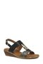 327125.Z Black Women's Wedge Heel Sandals - 2