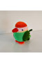 Amigurumi Knitted Toy Bird Parakeet Chubby Green - 3