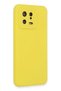 Ilkeshop New Mi 13 Case Nano Velvet Silicone (02525) - Yellow - 2
