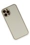 Ilkeshop New iPhone 12 Pro Case Coco Leather Silicone Cover (03344) - White - 3