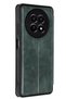 Ilkeshop New Realme 12 5g Case Flip Cover - (05834) Dark Green