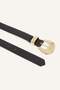 Women's Faux Leather Casual Belt H9656Axns - 3