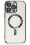 Ilkeshop New iPhone 15 Pro Case Kross Magneticsafe Cover - (102834) Titanium Gray