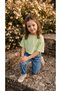 Pooz Kids Girls Oversize Crop T-Shirt Cotton Casual Basic Summer T-Shirt - 2