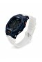 Blaze TM2020 Digital Sports Watch for Men – Translucent Silicone Strap, 3ATM Water Resistant, LED Backlight, Multi-Function Tactical Design – Matte Black & Frost White - 2