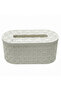 Elegant Off White Pop Tissue Holder with Modern Luxury Finish – Decorative Tissue Storage Box for Home Décor 21×10 cm