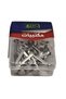 Fasteners For Art Crafting School Project, Decorative, Paper Craft, Scrapbooking, Diy Supplies, Mini Brads Fasteners-3 Cm-30 Pcs-Silver Color - 2