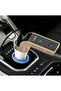 Bluetooth G7 FM Transmitter & Car Charger - Wireless Audio & Hands-Free Calling (Random Color: Black or Gold) - 6