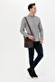Men's Gray Long Sleeve Shirt - 4