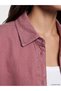 Trendlucky Oversize Women's Jean Shirt with Pockets - 3