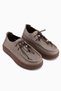 Abida Genuine Leather Mink Loafer Women's Casual Shoes - 3