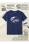 Weekend Hooker Fish Printed 100% Cotton Navy Blue Outdoor T-Shirt - 5