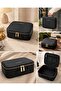 Luxury Multi-Purpose Black Makeup & Jewelry Bag - 2